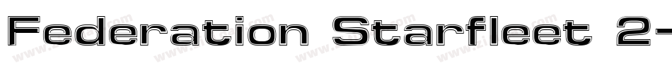 Federation Starfleet 2字体转换